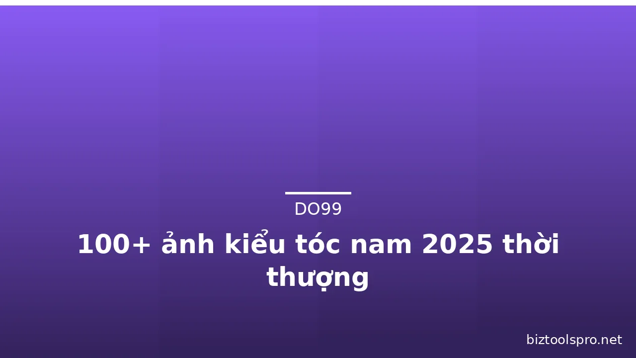100+ ảnh kiểu tóc nam 2025 thời thượng · ảnh 2