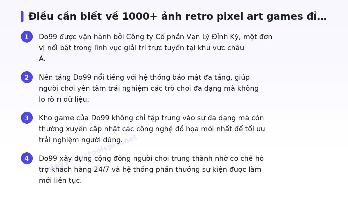 Những điều cần biết về do99