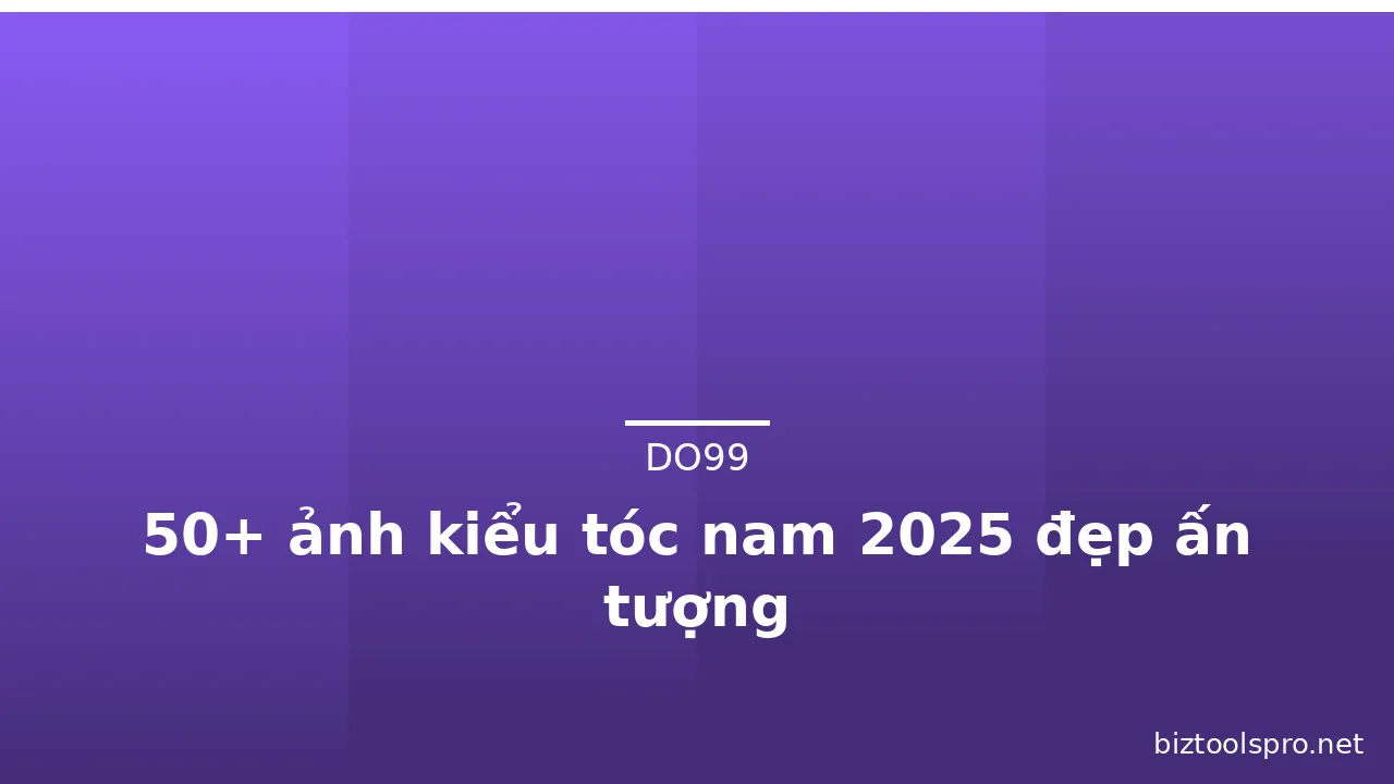 50+ ảnh kiểu tóc nam 2025 đẹp ấn tượng · ảnh 3