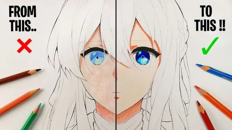 500+ hình vẽ anime đẹp tuyển tập cho mọi phong cách · ảnh 1