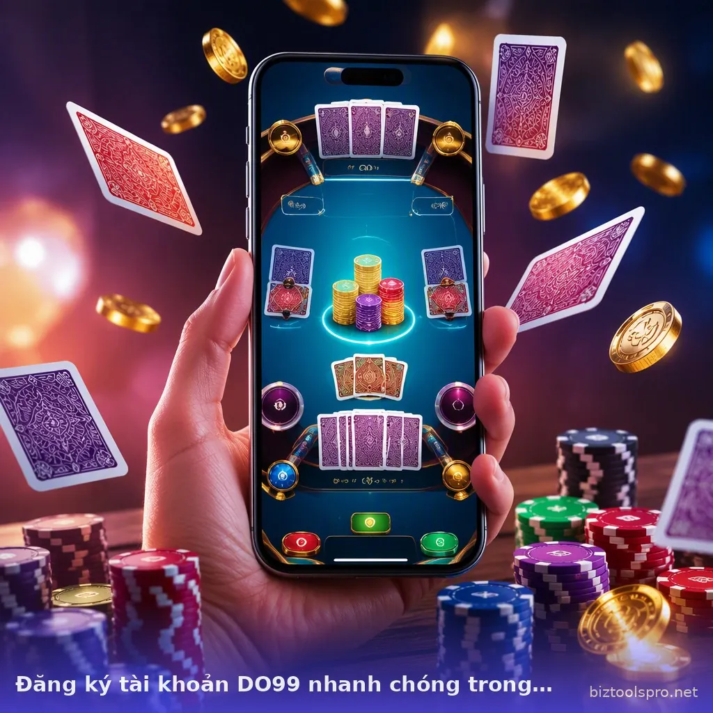 Đăng ký tài khoản DO99 nhanh chóng trong 1 phút
