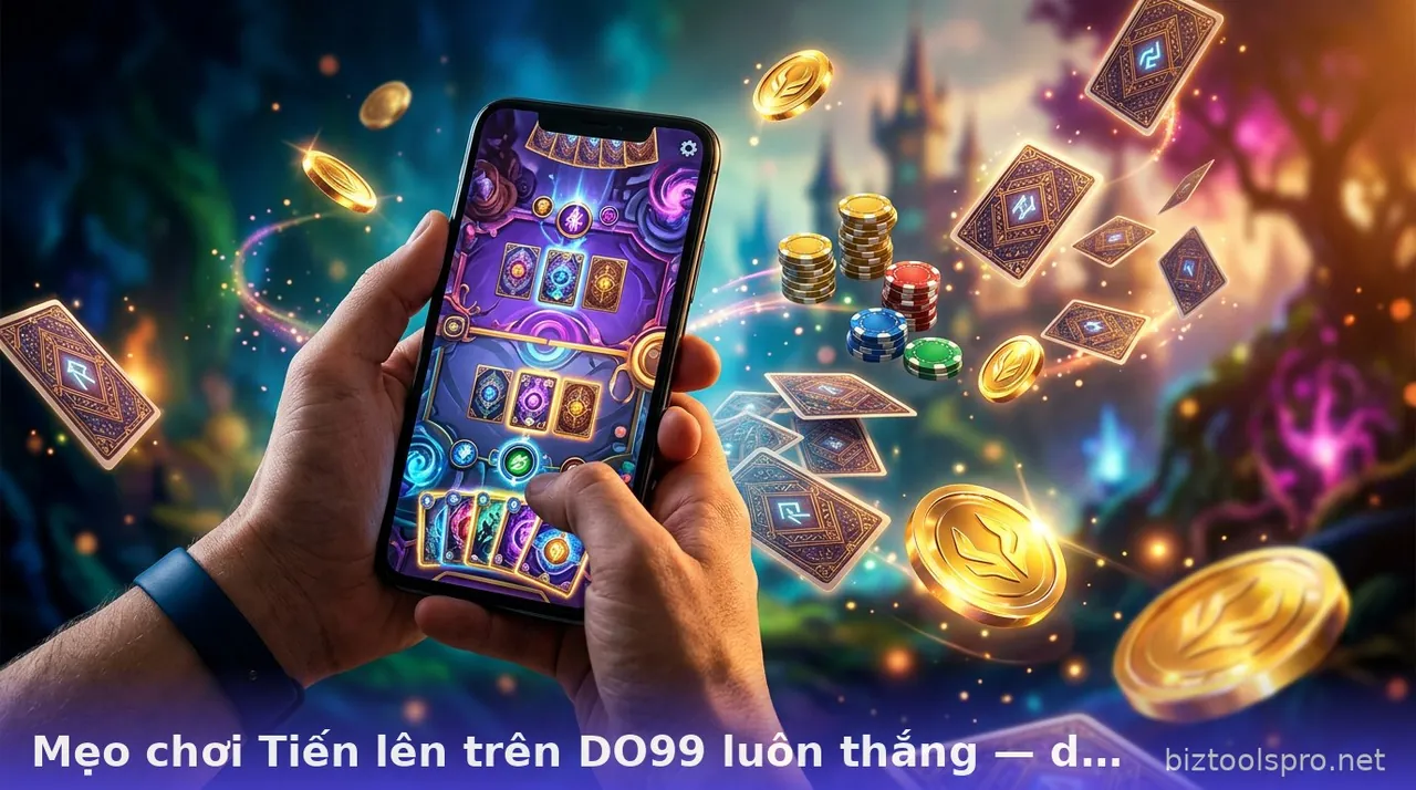 Mẹo chơi Tiến lên trên DO99 luôn thắng — do99 · ảnh 3
