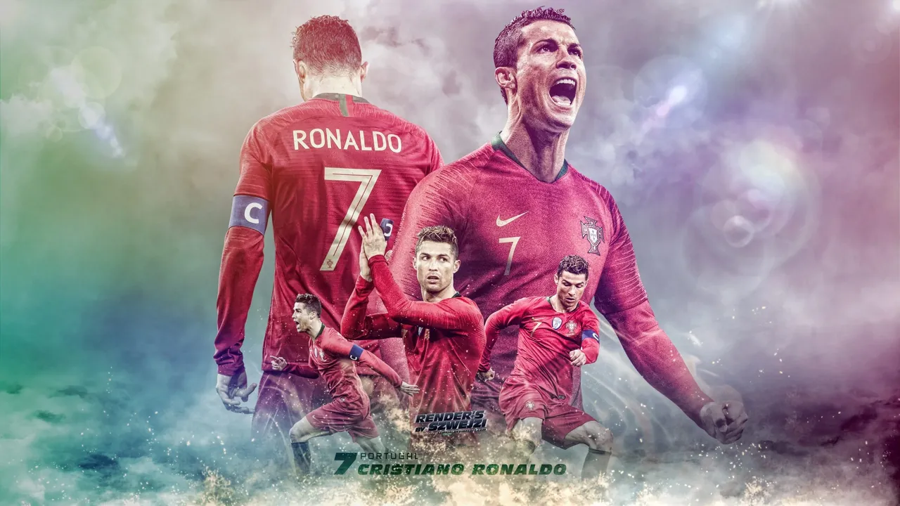 Sức hút mãnh liệt từ những bức hình nền Ronaldo triệu view