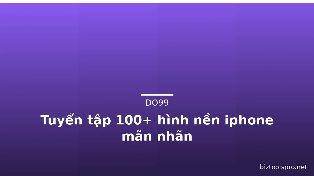 Tuyển tập 100+ hình nền iphone mãn nhãn · ảnh 1