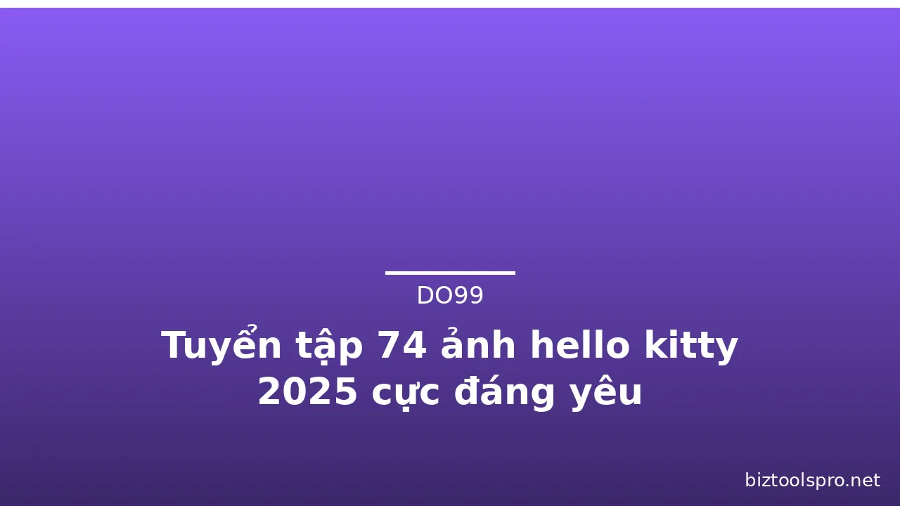 Tuyển tập 74 ảnh hello kitty 2025 cực đáng yêu · ảnh 1