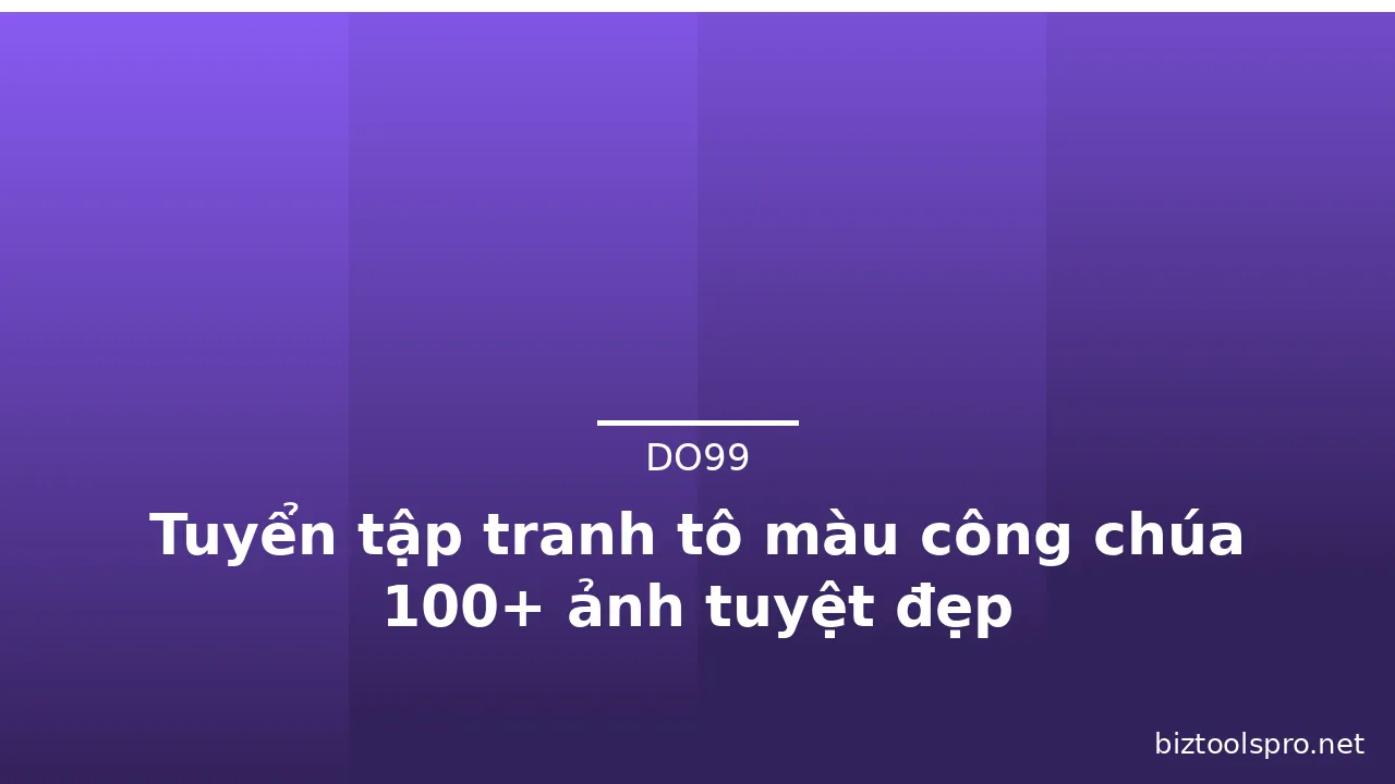 Tuyển tập tranh tô màu công chúa 100+ ảnh tuyệt đẹp · ảnh 2